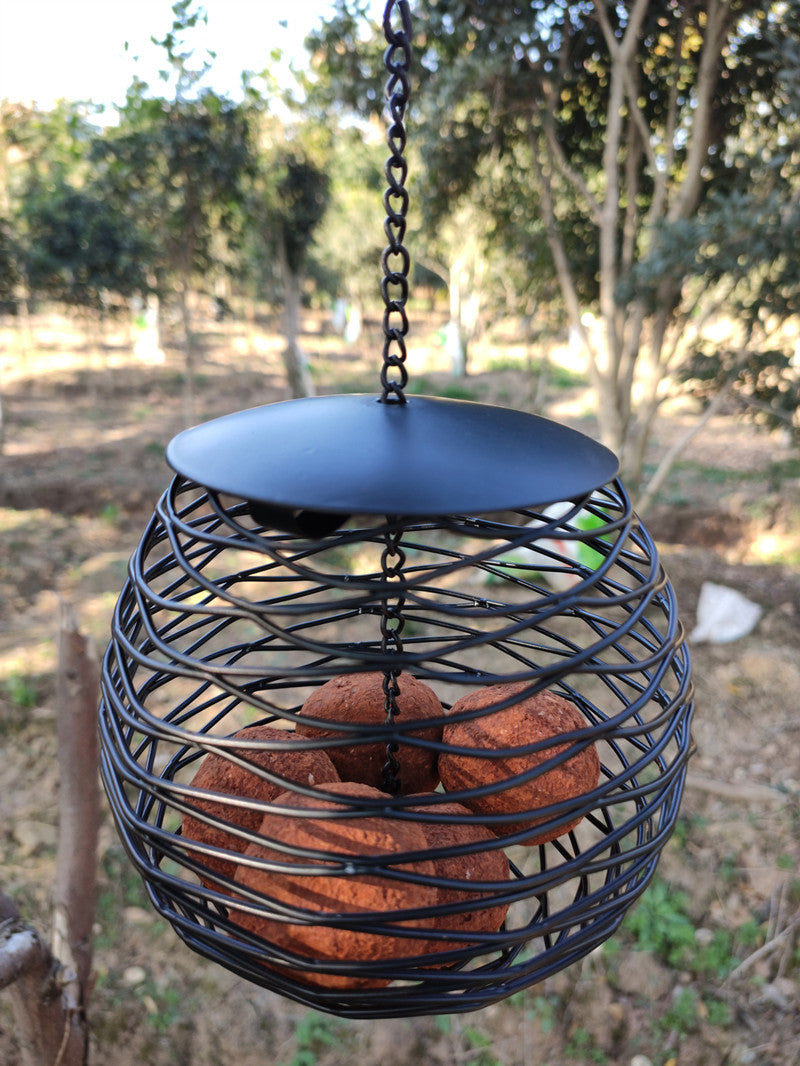 Discover the Joy of Birdwatching with the Outdoor Hanging Wild Bird Feeder Round